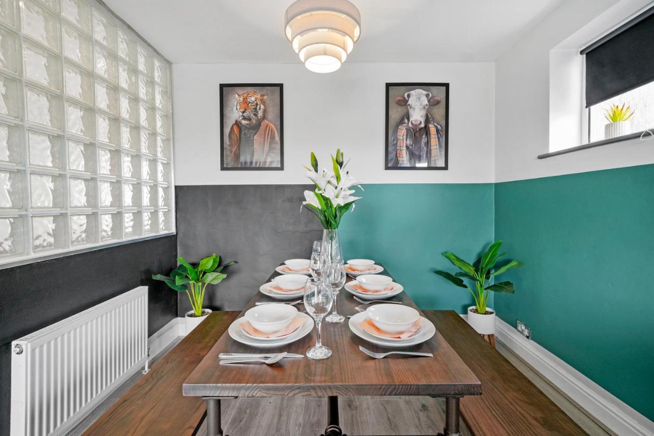 The Stylish Warwick Abode - Balcony - Garden Villa Leek Wootton Luaran gambar